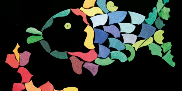 Nieuw: de magneetpuzzel kameleon